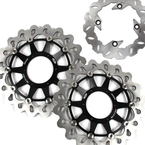Miniatura 12 de Arashi Rotores de disco de freno delantero y trasero para Honda CBR600RR 2003-2020 Accesorios de repuesto de motocicleta CBR 600 RR CBR600 600RR