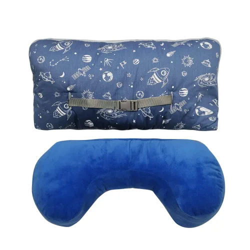 Miniatura 6 de Funda para carrito de compras para bebé/niño, acogedora funda para silla alta, nave espacial azul