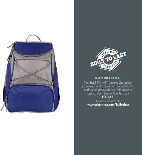 Miniatura 4 de ONIVA - a Picnic Time brand - Mochila térmica Star Wars PTX - Mochila suave y fresca - Bolsa de almuerzo aislada Star Wars Mandalorian Grogu - Azul