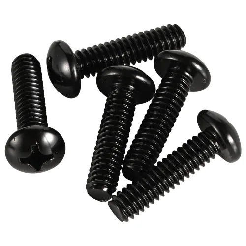 Miniatura 7 de 1/4-20 x 1 (1/2" a 2" disponible) Tornillos de máquina de cabeza plana, rosca completa, acero inoxidable 304 18-8, óxido negro, 25 piezas