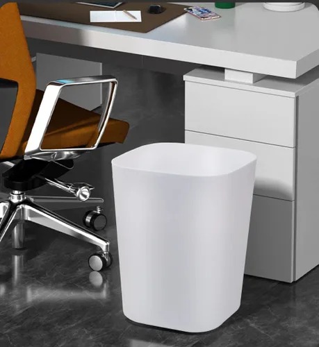 Miniatura 5 de Cubo de basura pequeño de 2 galones, cubo de basura cuadrado para baño, dormitorio, cocina, encimera debajo del fregadero