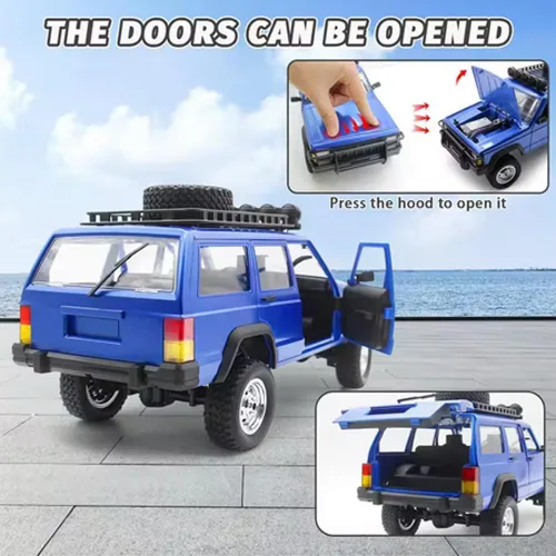 Miniatura 6 de GoolRC RC Rock Crawler, coche de control remoto a escala 1:12, camión RC todoterreno 4WD de 2.4Ghz, vehículo de escalada en todo terreno, regalos
