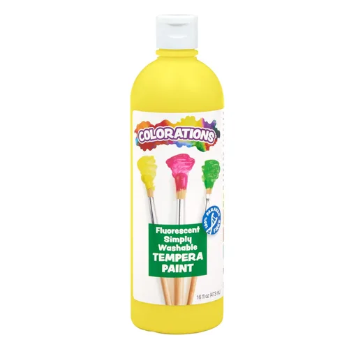 Miniatura 15 de Colorations WSTBK - Témpera lavable simple, color negro Azul Fluorescente (Fluorescent Blue)