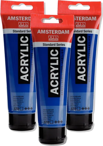 Miniatura 96 de Amsterdam Serie Estándar Tubo de Pintura Acrílica 120ml Azo Naranja 276 (17092762)