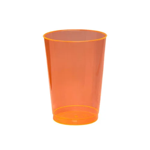 Miniatura 11 de Vasos de plástico para fiestas de Party Essentials, 9 onzas de capacidad, con brillo, Variado neón, 500