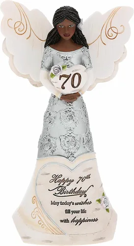 Miniatura 14 de Pavilion Gift Company 82413 Elements Angels - Bendición de cumpleaños: que los deseos de hoy te traigan hermosos mañanas Figura de ángel de 6
