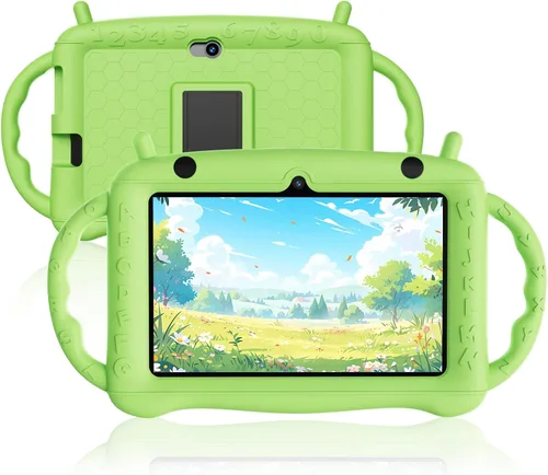 Miniatura 9 de Tableta para niños de 7 pulgadas, tableta para niños de 3 a 7 años, tableta de aprendizaje educativo Android 12, 2 GB de RAM+32 GB de ROM, control