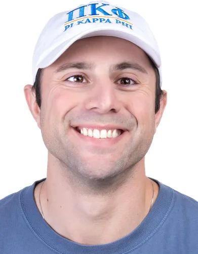 Miniatura 21 de Ann Arbor T-shirt Co. Gorra clásica de béisbol de línea colegiada de Fraternidad
