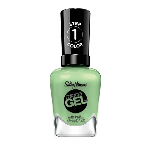 Miniatura 34 de Sally Hansen Miracle Gel Neons Esmalte de uñas de calidad de salón Fórmula similar a gel, sistema de dos pasos, no necesita luz UV, larga duración
