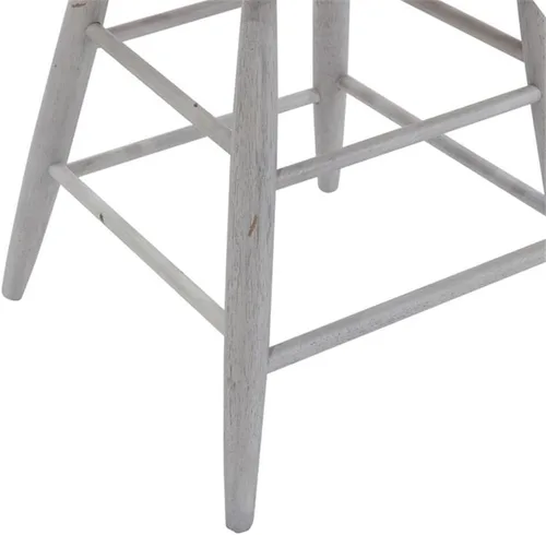Miniatura 7 de Liberty Furniture INDUSTRIES Farmhouse Windsor - Juego de 2 sillas de mostrador, 17 pulgadas de ancho x 22 pulgadas de profundidad x 42 pulgadas