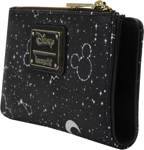 Miniatura 5 de Loungefly Disney Mickey Constellation - Cartera con solapa que brilla en la oscuridad