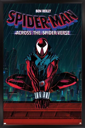 Miniatura 6 de Trends International Marvel Spider-Man: Across The Spider-Verse - Póster de pared de una hoja de Ben Reilly, 34 pulgadas de largo x 22.4 W, versión