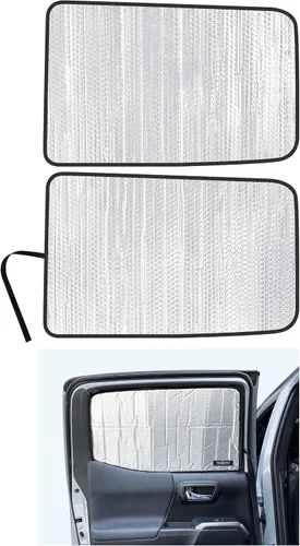 Miniatura 12 de YelloPro Parasol reflectante para parabrisas de ajuste personalizado para Toyota Tacoma 2016 2017 2018 2019 2020 2021 2022 2023, TRD Off-Road, SR