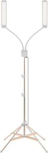 Miniatura 8 de GLAMCOR Elite X Kit de iluminación LED portátil para extensión de pestañas, esteticista, maquillaje, filmación y fotografía 5600K de luz diurna