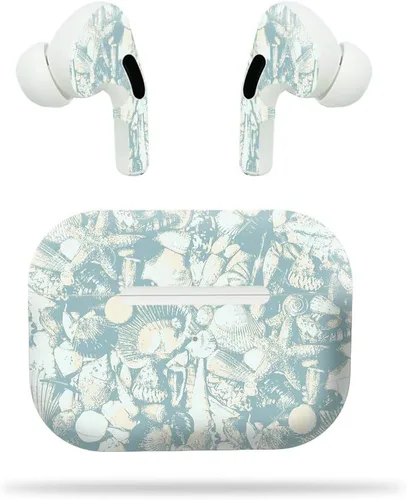 Miniatura 6 de MightySkins - Compatible con Apple Airpods Pro - Magenta Summer Funda protectora de vinilo duradera y única Fácil de aplicar, quitar y cambiar