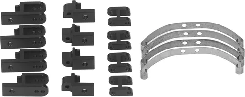 Miniatura 7 de Suspensión de ballesta a control remoto, resistente absorción de impactos para automóviles de carretera a escala 1/16, compatible con -13.1 ft