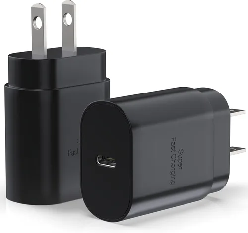 Miniatura 8 de Galaxy S25 S24 - Bloque de carga USB C de 25 W PD, cargador súper rápido, adaptador de enchufe de pared tipo C, carga rápida para Samsung Galaxy