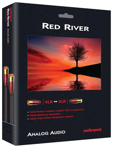 Miniatura 3 de AudioQuest Red River XLR - Cable de interconexión de audio (1.6 ft, par)