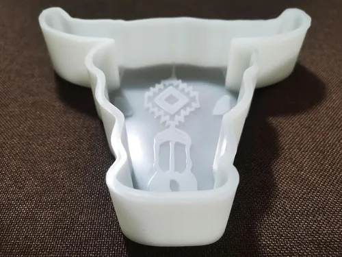 Miniatura 3 de 【300+ Diseños Opcionales】 Fuehbur Molde para Ambientador de Coche con Forma de Cuernos Largos de Toro, Molde de Silicona para Cuentas Aromáticas