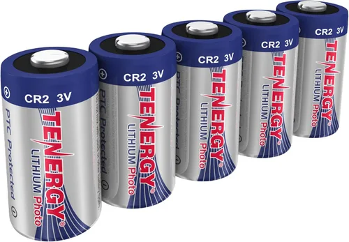 Miniatura 9 de Tenergy CR2 - Batería de litio de 3 V, no recargable, protegida por PTC, baterías CR2 de alto rendimiento para linterna, cámaras digitales, 50 Pcs
