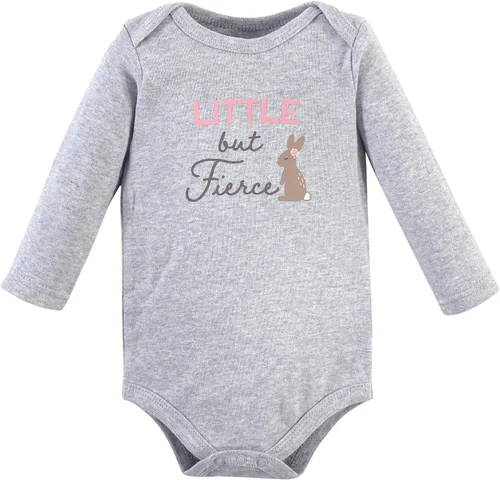 Miniatura 5 de Hudson Baby baby-girls Cotton Long-sleeve Bodysuits