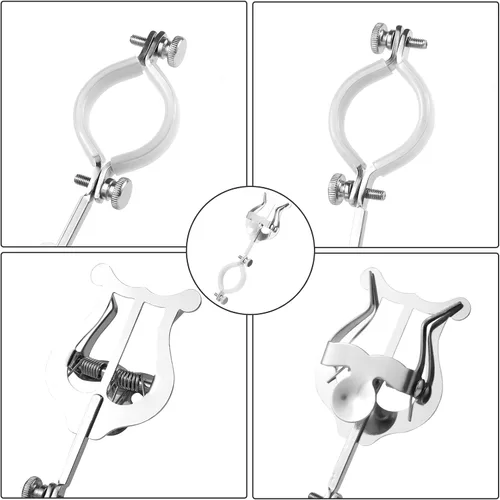 Miniatura 3 de Clip de partituras para clarinete - Soporte para libro de música de lira para principiantes practicando banda de marcha