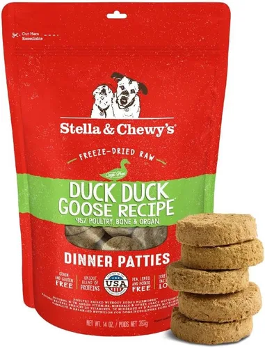 Miniatura 10 de Stella & Chewy's Empanadas crudas liofilizadas – Receta de cordero Dandy – Alimento para cachorros y perros con alto contenido de proteínas sin