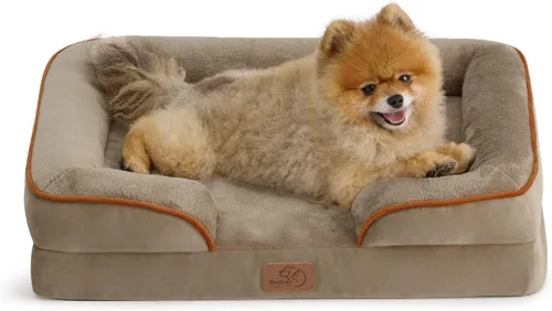 Miniatura 52 de Bedsure Cama ortopédica XL para perros extragrandes, cama lavable para perros y gatos, impermeable, cómodo sofá para perros con funda extraíble