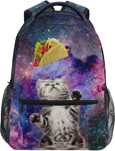 Miniatura 11 de Serpientes Lagarto Camaleón y Tortuga Animal Mochila con rayas reflectantes, mochila escolar para computadora portátil, mochila ligera