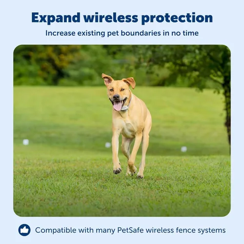 Miniatura 3 de PetSafe Stay & Play Transmisor Adicional para Cerca Inalámbrica Compacta - Añade Hasta 3/4 de Acre a la Cerca Inalámbrica Stay & Play o Sistema