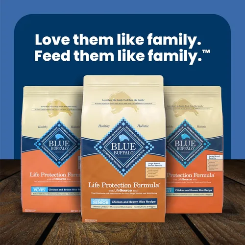 Miniatura 9 de Blue Buffalo Life Protection Formula Alimento Seco para Perros Mayores de Raza Grande, Promueve la Salud Articular e Inmunidad, Hecho