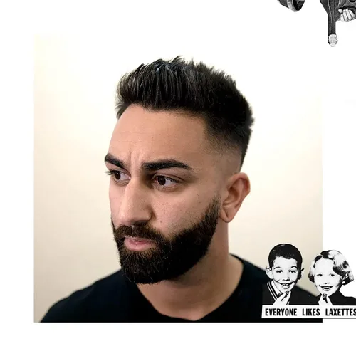 Miniatura 10 de Cepillo de pelo tupé Uppercut Deluxe con bolas pequeñas para hombre, Negro
