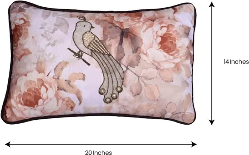 Miniatura 7 de Decozen Fundas de almohada decorativas con estampado de pájaros con diseño floral para decoración del hogar, sala de estar y dormitorio, funda