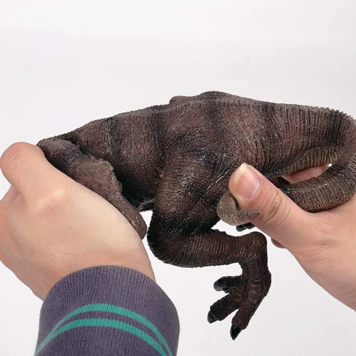 Miniatura 6 de RCOMG Tyrannosaurus Rex, figura de juguete realista de dinosaurio, figuras de plástico educativo de animales prehistóricos T-Rex para niños pequeños
