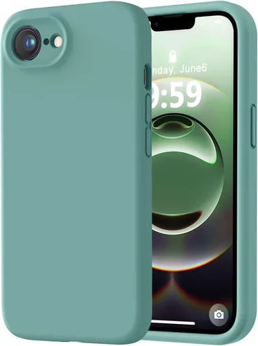 Miniatura 109 de LOVE 3000 Compatible con Funda para iPhone 15, [Cámara de Cobertura Completa de Silicona Suave] [Protección contra Caídas de 8 pies], Forro de Negro