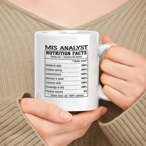 Miniatura 87 de Employee Apreciation Gift For Administrator Información nutricional, White 11oz Ceramic Mug