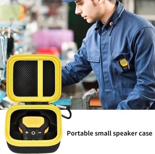 Miniatura 6 de Comecase Funda compatible con altavoz Bluetooth portátil DEWALT, con clip, portátil, portátil, portátil, bolsa de almacenamiento (solo caja)
