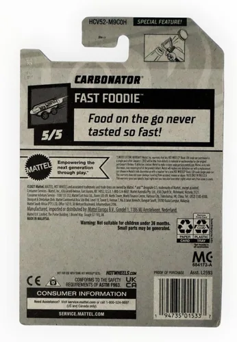 Miniatura 2 de Hot Wheels 2022 - Carbonator - Día de la Tierra - Fast Foodie 5/5-135/250