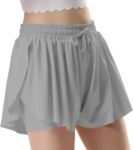 Miniatura 3 de Pantalones cortos fluidos con diseño de mariposa para niñas, pantalones cortos deportivos para niñas, pantalones cortos de mariposa para niños