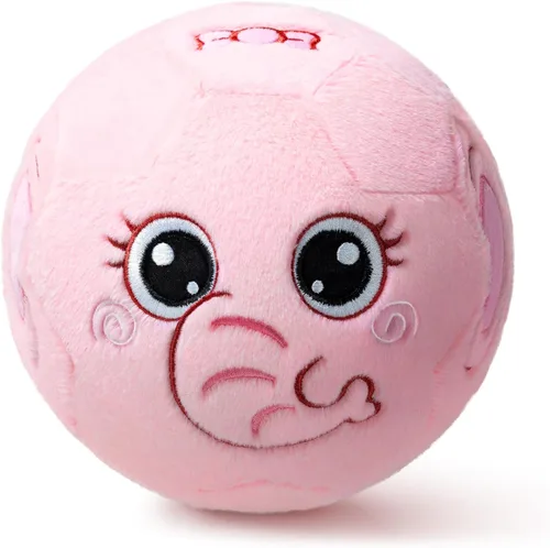 Miniatura 11 de VangeBow Pelotas de fútbol silenciosas para interiores para niños pequeños de 1 a 3 años, pelota de fútbol inflable de felpa suave para bebés