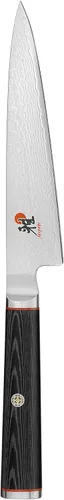 Miniatura 5 de Miyabi Kaizen - Cuchillo para pelar, mediano, negro con acento rojo