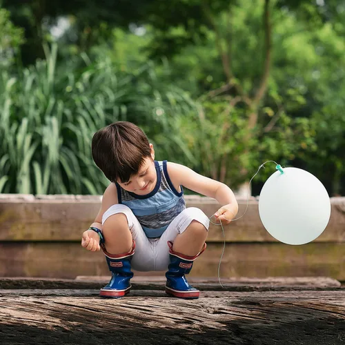 Miniatura 5 de CasaMiel Botas de lluvia unisex para niños pequeños, botas de lluvia para niñas y niños, botas de lluvia de goma natural hechas a mano para niños