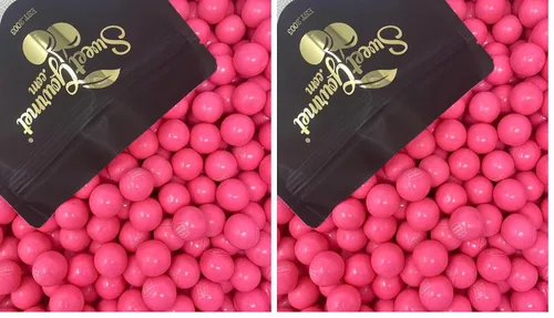 Miniatura 5 de SweetGourmet Bolas de goma de mascar de limonada rosa 1.5 libras