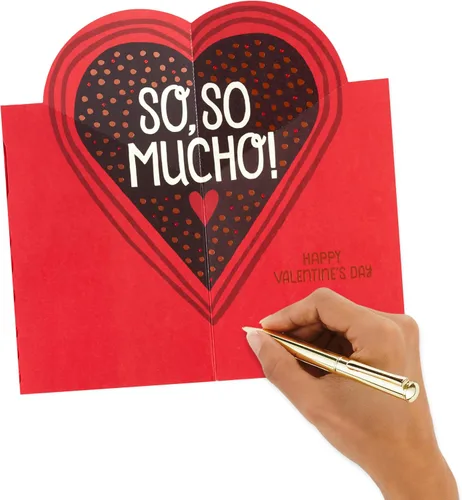 Miniatura 5 de Hallmark - Tarjeta desplegable para el día de San Valentín (Love Ya Mucho)