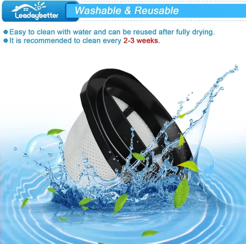 Miniatura 5 de Leadaybetter Filtro de repuesto para aspiradora Bissell 3 en 1 Lightweight Stick 2030 20303 20306 20307 20309 2030H 2030V 2030X 2030Z 2030L 32 ES