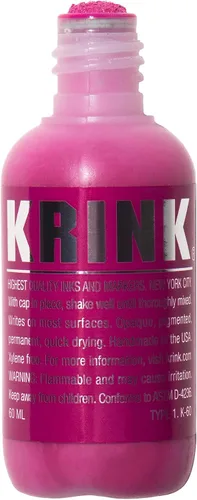 Miniatura 11 de Krink K-60 Marcador de Pintura Rojo - Marcadores de Graffiti de Bellas Artes Vibrantes y Opacos para Lienzo, Metal, Vidrio, Papel y Más - Marcador