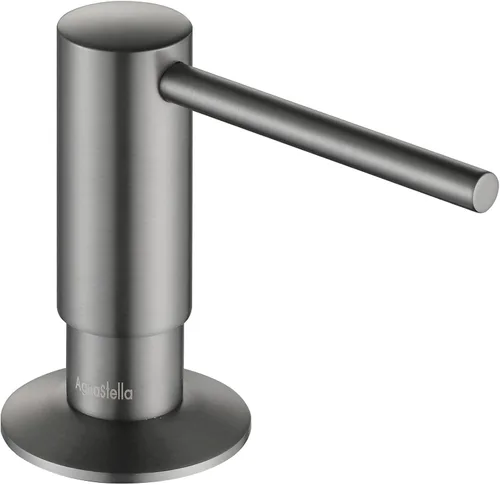 Miniatura 14 de AguaStella ASF026BG Dispensador de jabón integrado dorado cepillado brillante para fregadero de cocina con botella de jabón bomba de encimera