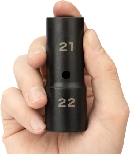 Miniatura 6 de TEKTON 1/2 pulgada Drive 0.827 x 0.866 in Deep Thin Wall Impact Flip Socket SIF22122