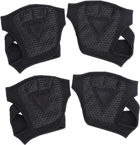 INOOMP Guantes de gimnasio para hombres y mujeres, guantes de entrenamiento para hombres, guantes de mano para hombres y hombres, guantes sin dedos,