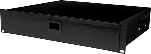 Miniatura 16 de Gator Rackworks - Cajón estándar de montaje en rack de 2U con interior de espuma y cerradura, 14.2 pulgadas de profundidad (GRW-DRWDF2)